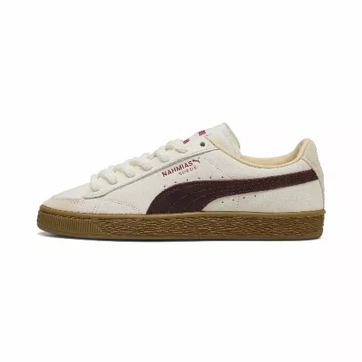 PUMA x NAHMIAS Suede Vintage Rood uniseks sneakers, Rood/Wit/Goud