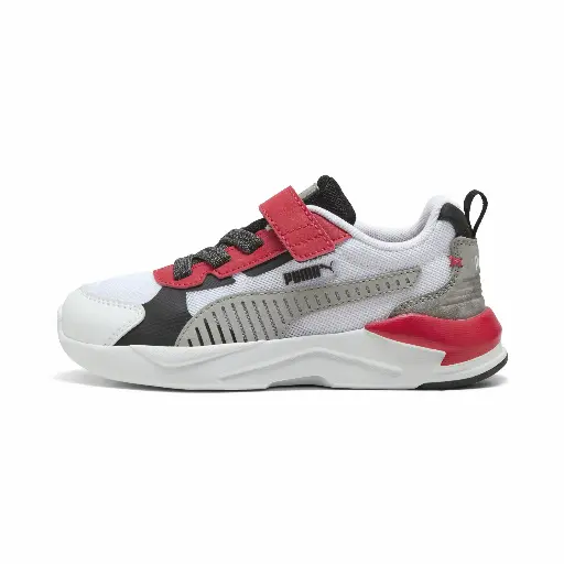 PUMA X-Ray 3 MID 90s sneakers, Grijs/Rood/Wit