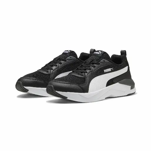 PUMA X-Ray 4 Lichte sneakers Uniseks, Zwart/Grijs/Wit