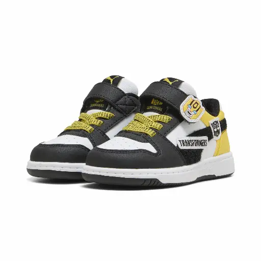 PUMA x TRANSFORMERS Rebound Slam sneakers, Zwart/Geel/Wit