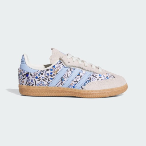 Adidas Samba OG x Liberty London Comfort Closure Schoenen met Elastische Veters Kids