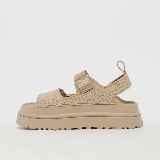 UGG Wmns Goldenglow Embossed Sneaker Women Beige 