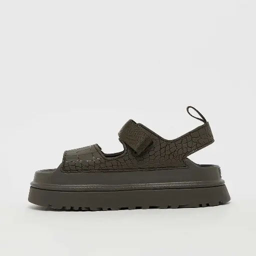 UGG Wmns Goldenglow Embossed Sneaker Women Grey 