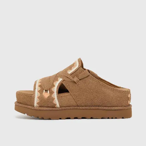 UGG Wmns Goldenstar Hi Artistitch Sneaker Women Beige 