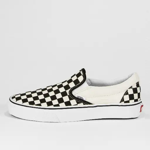 Vans Classic Slip On (Checkerboard) Wit