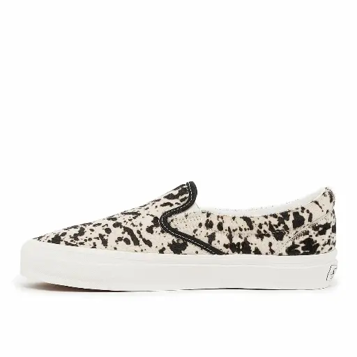 Vans LX Classic Slip-On 98 Pony Hair Sneaker Men Beige 