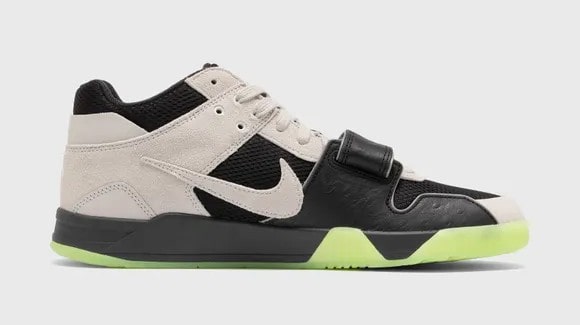 Jordan x Travis Scott CJ1 T-Rexx achterzijde