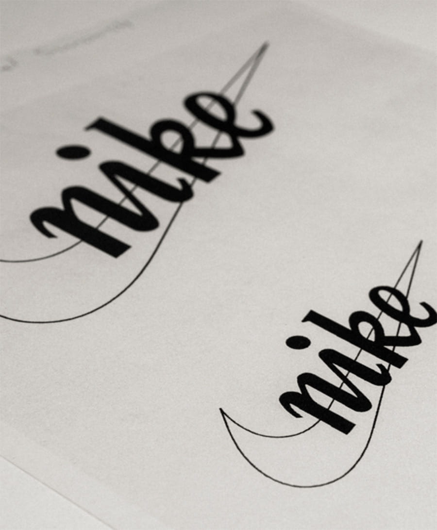 Nike Logo Schets