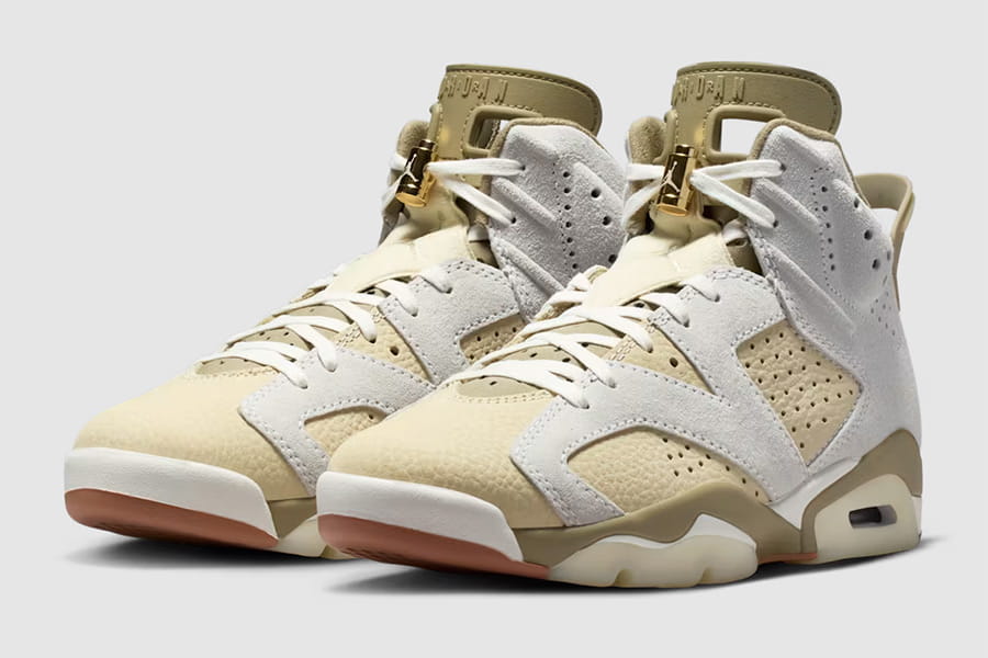 Air Jordan 6 Sail Neutral Olive Women IR2009-133