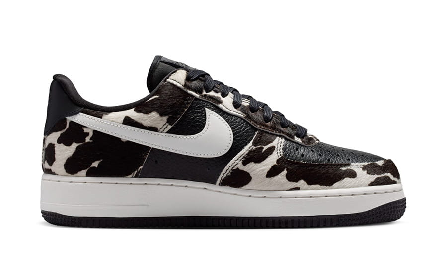 Nike Air Force 1 Low Cow Print Zijkant
