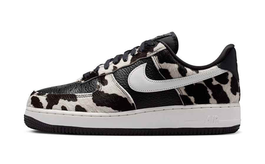 Nike Air Force 1 Low Cow Print Zijkant
